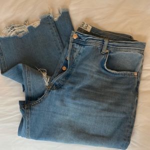 Maggie Mid-Rise Straight-Leg Jeans